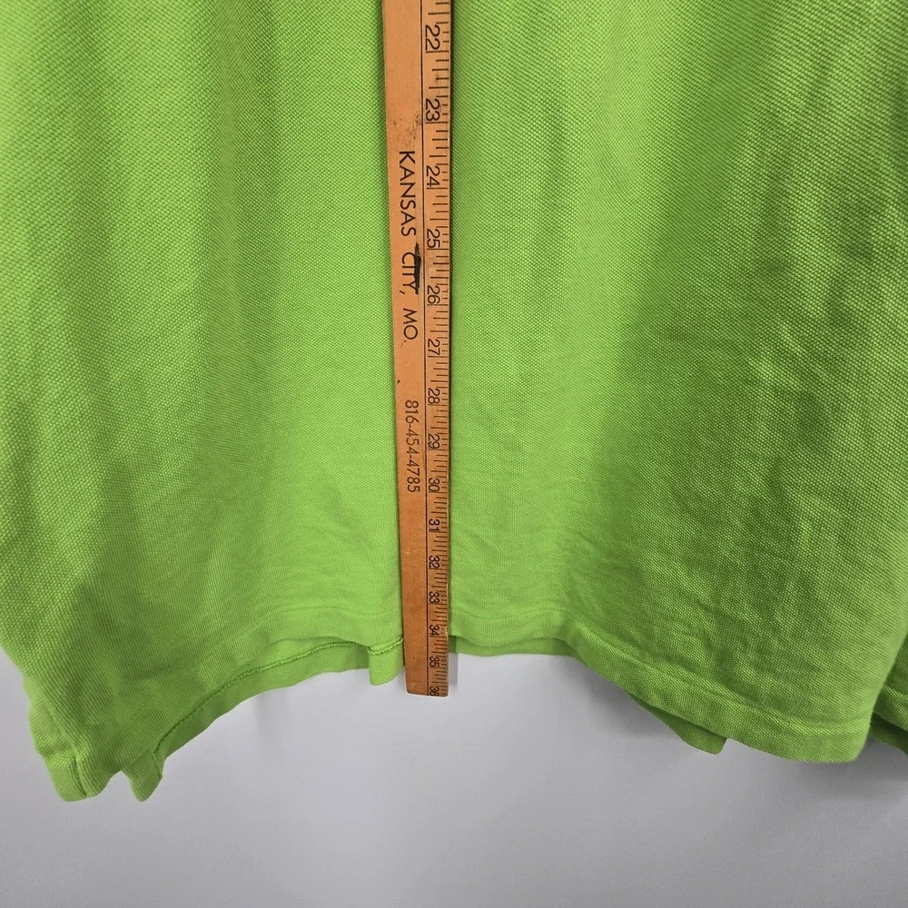 Ralph Lauren RL Lobster Polo Shirt Custom Fit Mens 3XLT Green Preppy‎ Nautical
